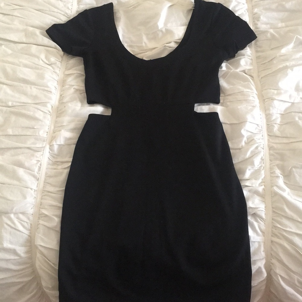 Urban outfitters black cut out dress. Size small